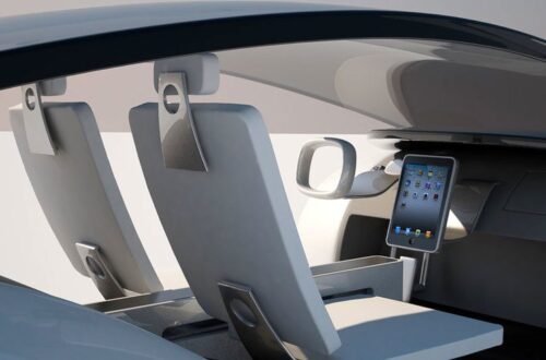 Apple car interier